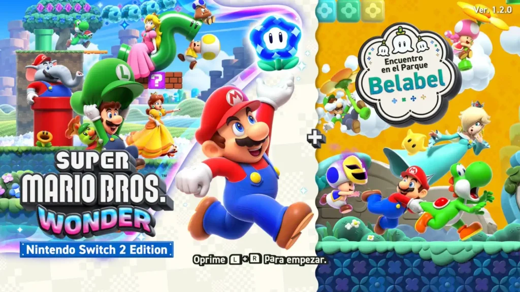 Super Mario Bros Wonder Nintendo Switch 2 Edition + Encuentro en el Parque Belabel